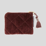 Maison Velvet Pouch | Merlot-1