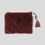 Maison Velvet Pouch | Merlot-1