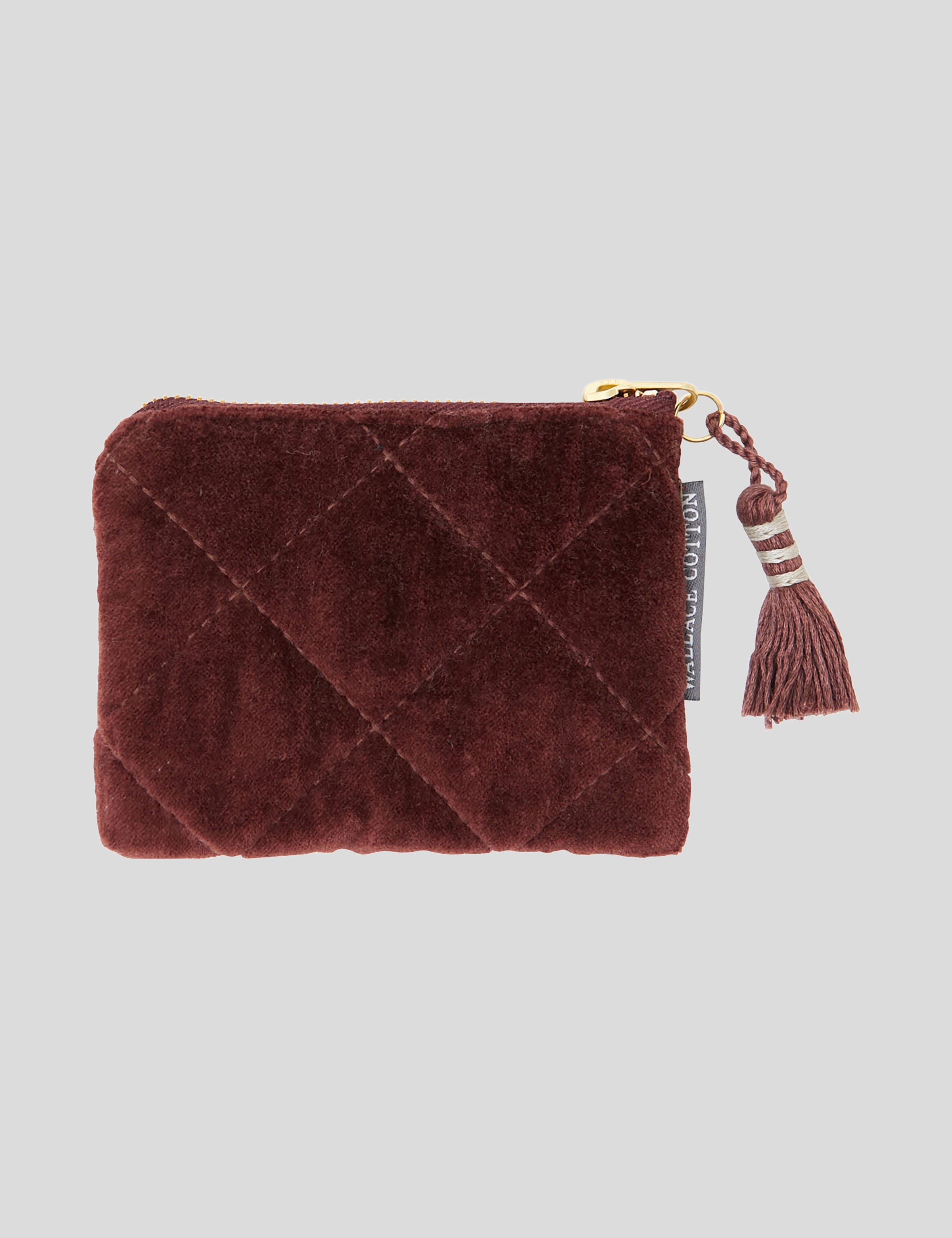 Maison Velvet Pouch | Merlot-1