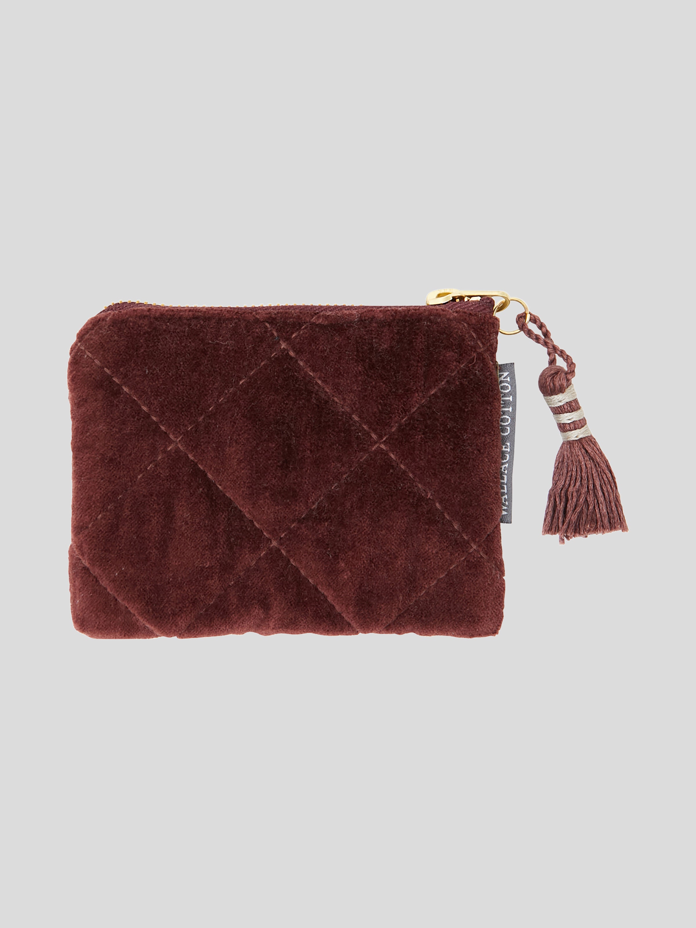 Maison Velvet Pouch | Merlot-1