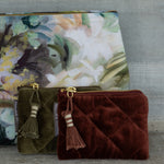 Maison Velvet Pouch | Merlot-2