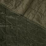 Maison Velvet Quilt | Olive-4