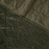 Maison Velvet Quilt | Olive-4
