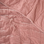 Maison Velvet Quilt | Rose-4