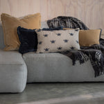 Maison Velvet Rectangle Ribbon Cushion Cover | Caramel-2