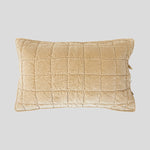 Maison Velvet Standard Pillowcase | Caramel-1