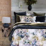 Maison Velvet Standard Pillowcase | Midnight-2