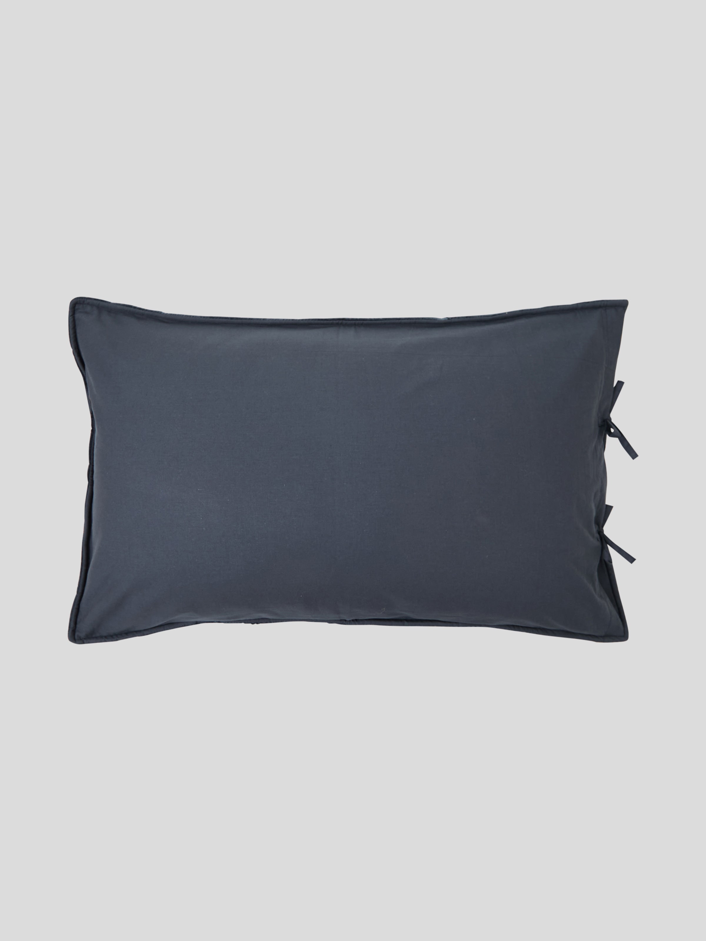 Maison Velvet Standard Pillowcase | Midnight-3