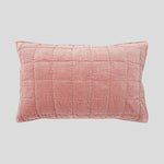 Maison Velvet Standard Pillowcase | Rose-1