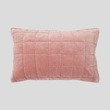 Maison Velvet Standard Pillowcase | Rose-1