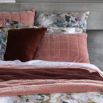 Maison Velvet Standard Pillowcase | Rose-2