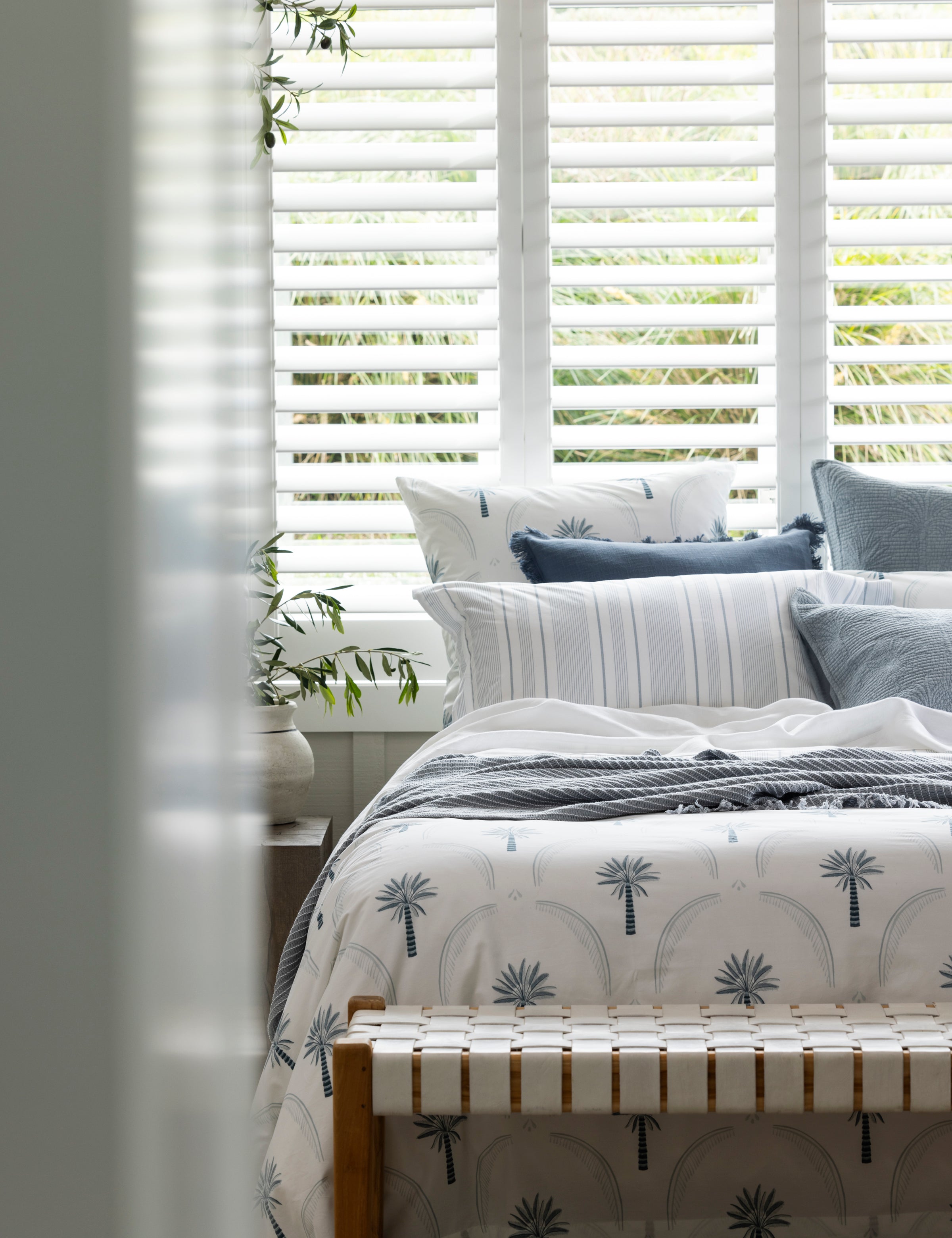 Maldives Duvet Cover Set | Blue-5