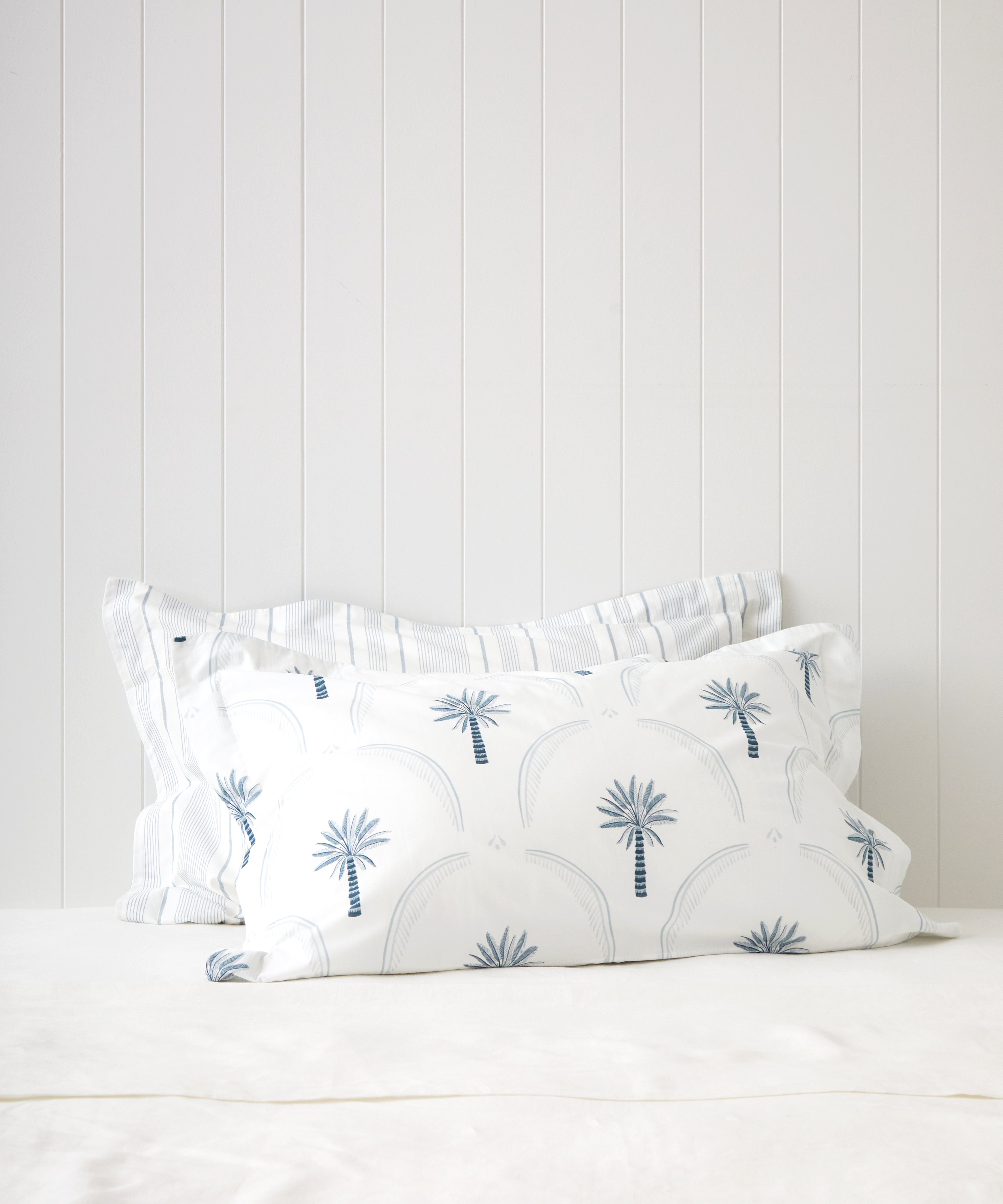 Maldives Oxford Pillowcase Set | Blue-1