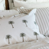Mallorca Oxford Pillowcase Set | Palm Tree-2