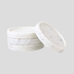 Marble Coaster Set of 4 | White-1