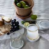 Marble Coaster Set of 4 | White-2