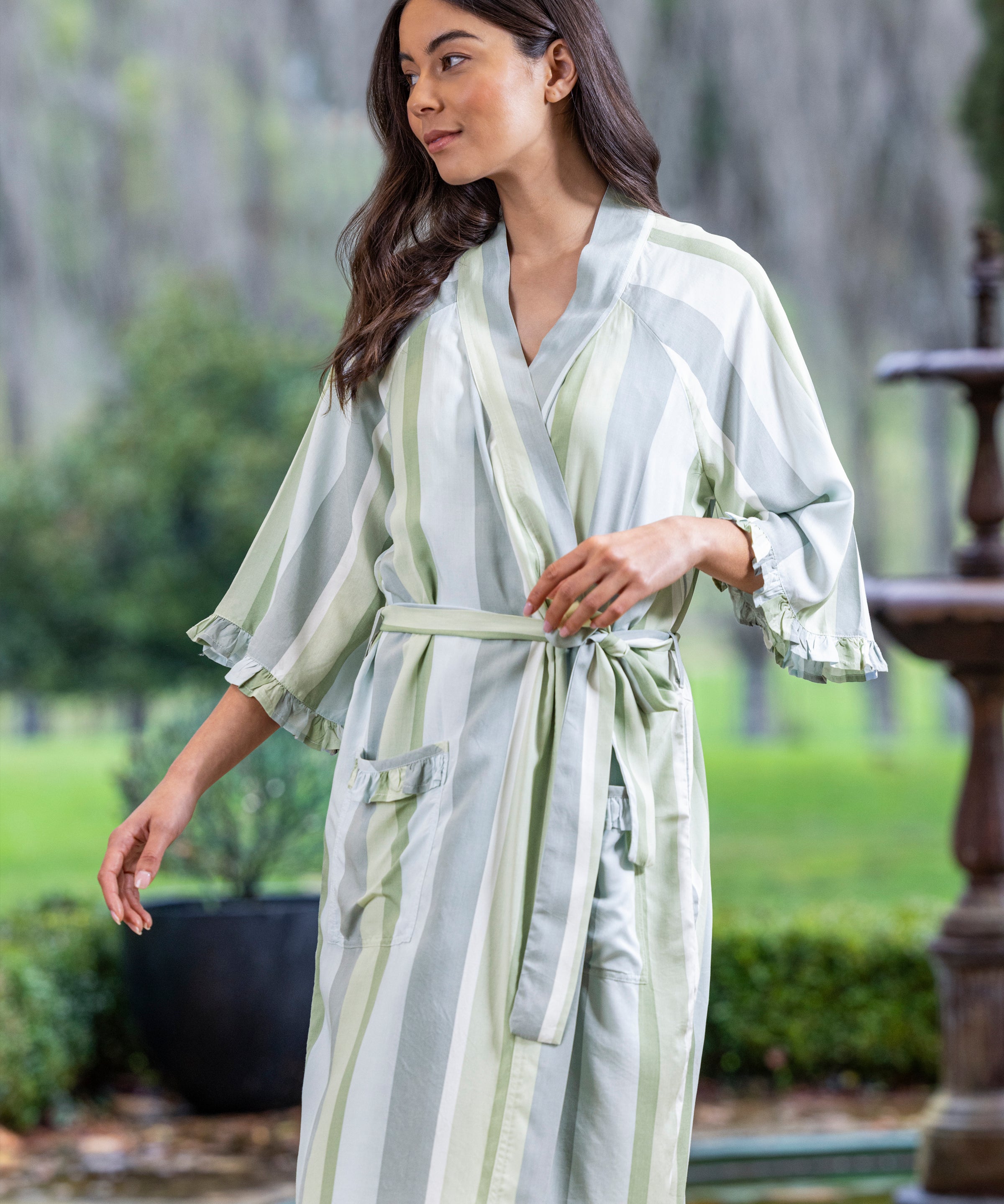 Marlow Robe | Stripe-5