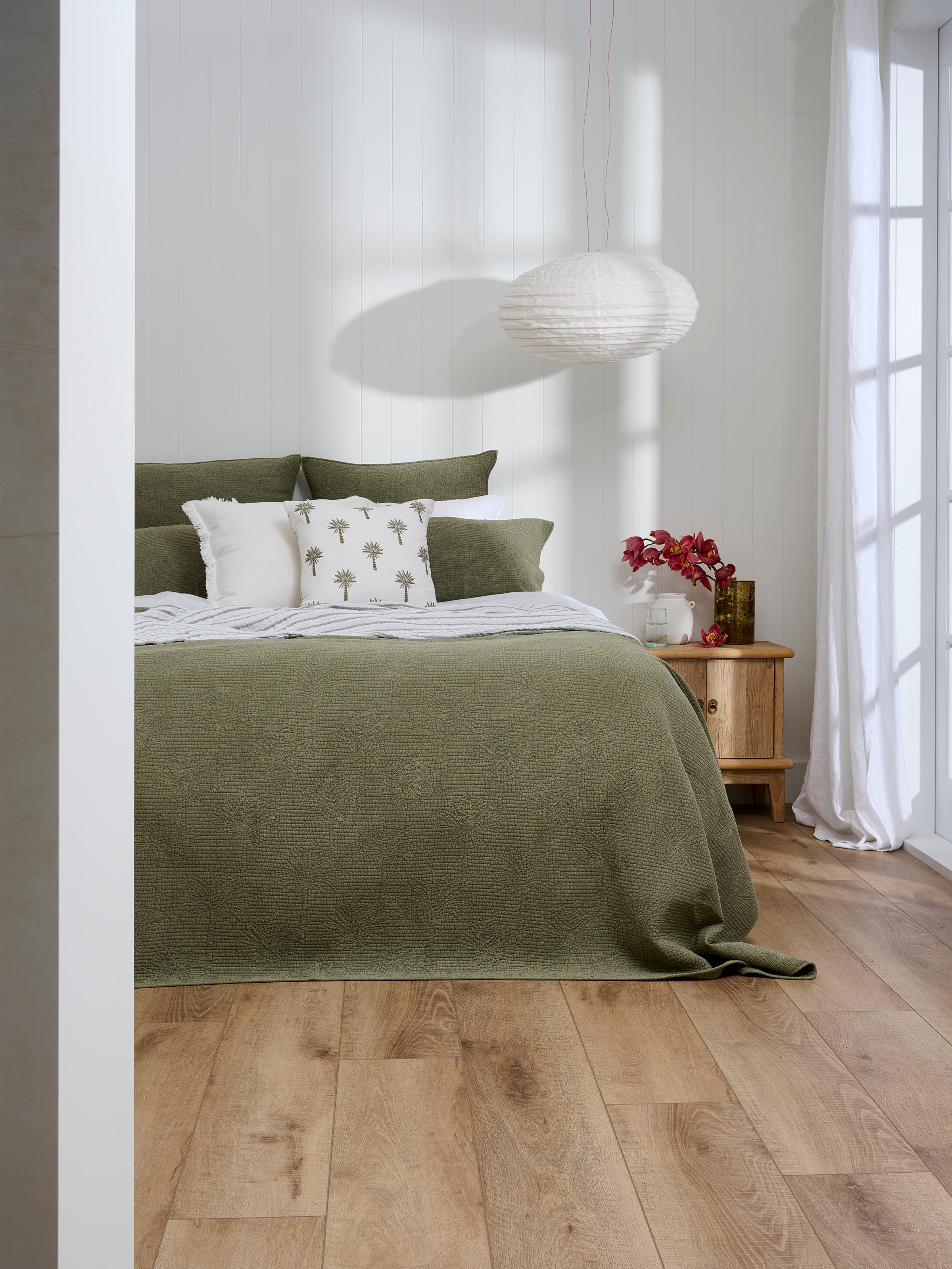 Marrakech Quilt | Olive-5