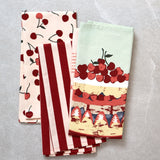 Merry Cherry Trifle Towel Set 3 | Multi-1