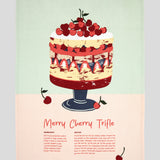 Merry Cherry Trifle Towel Set 3 | Multi-3