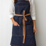 Miles Everyday Apron | Denim-1