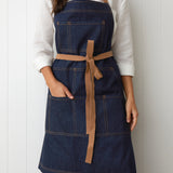 Miles Everyday Apron | Denim-1