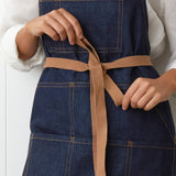 Miles Everyday Apron | Denim-2