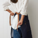 Miles Everyday Apron | Denim-5