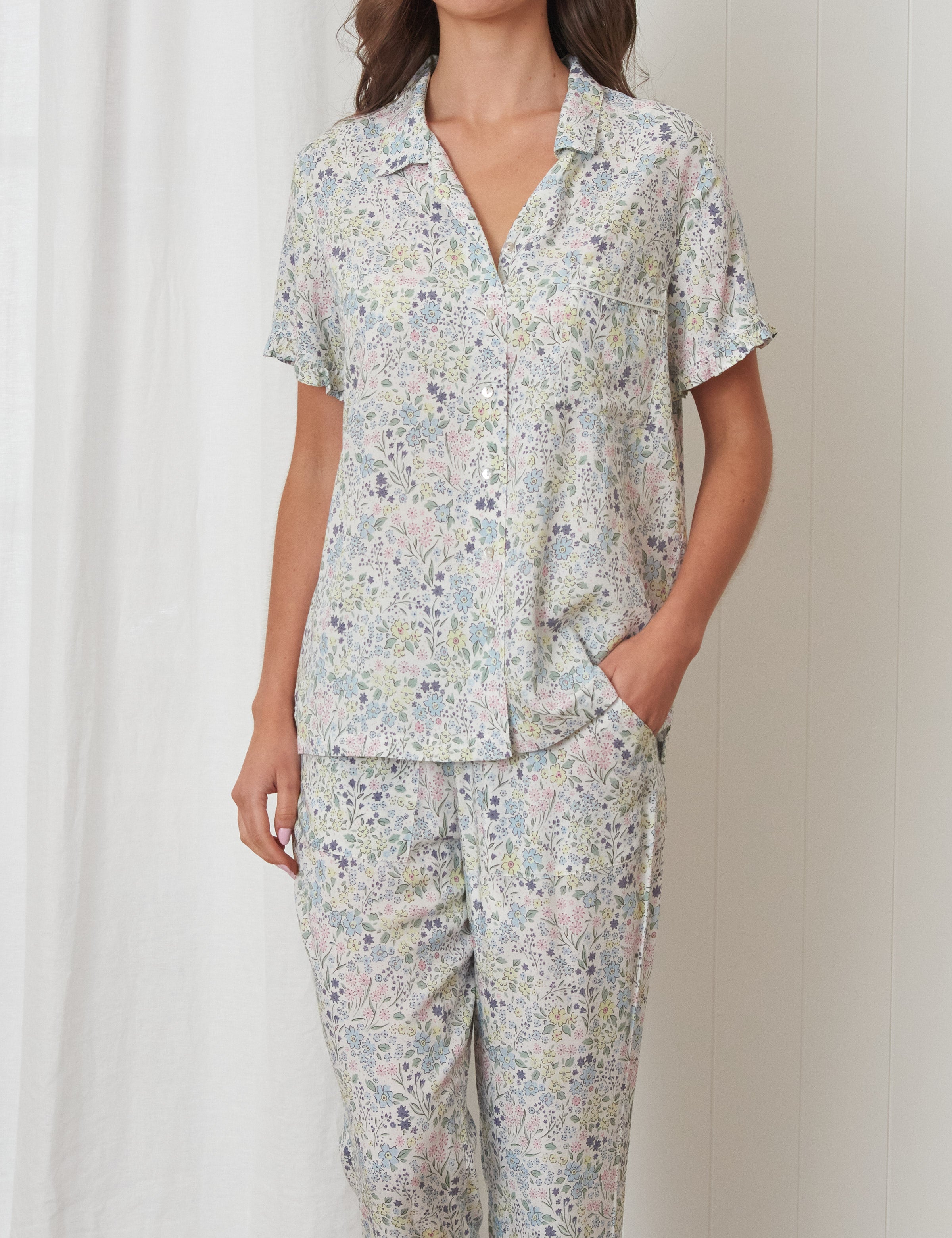 Millie PJ Shirt | Floral-1
