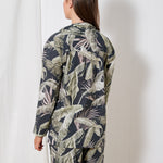 Mira Long Sleeve PJ Shirt | Leaf-4