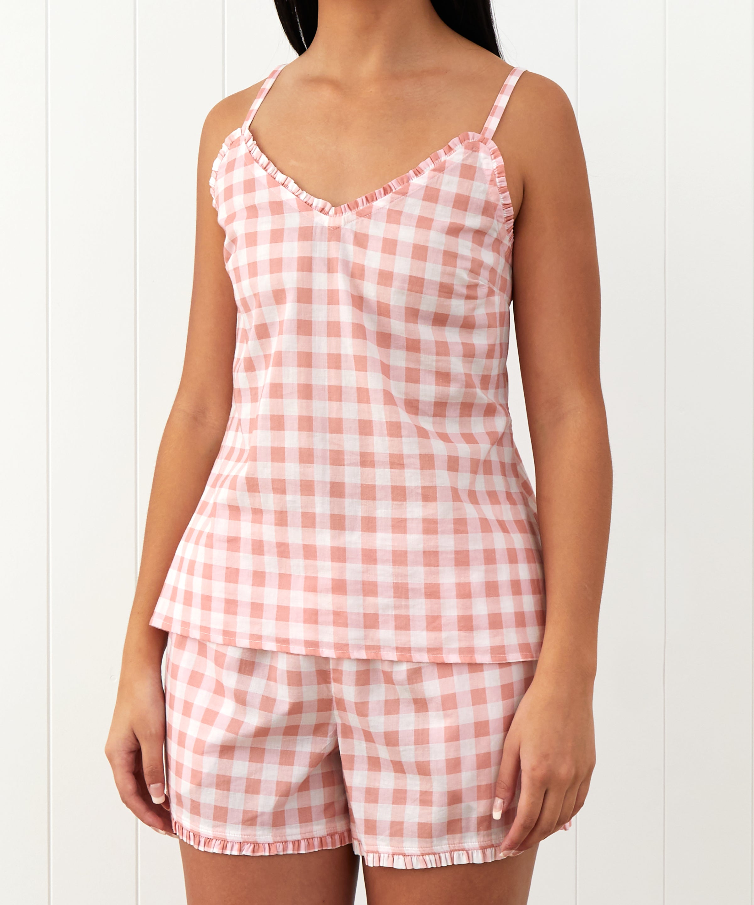 Molly Cami | Pink Gingham-1