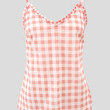 Molly Cami | Pink Gingham-2