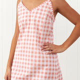 Molly Nightie | Pink Gingham-3