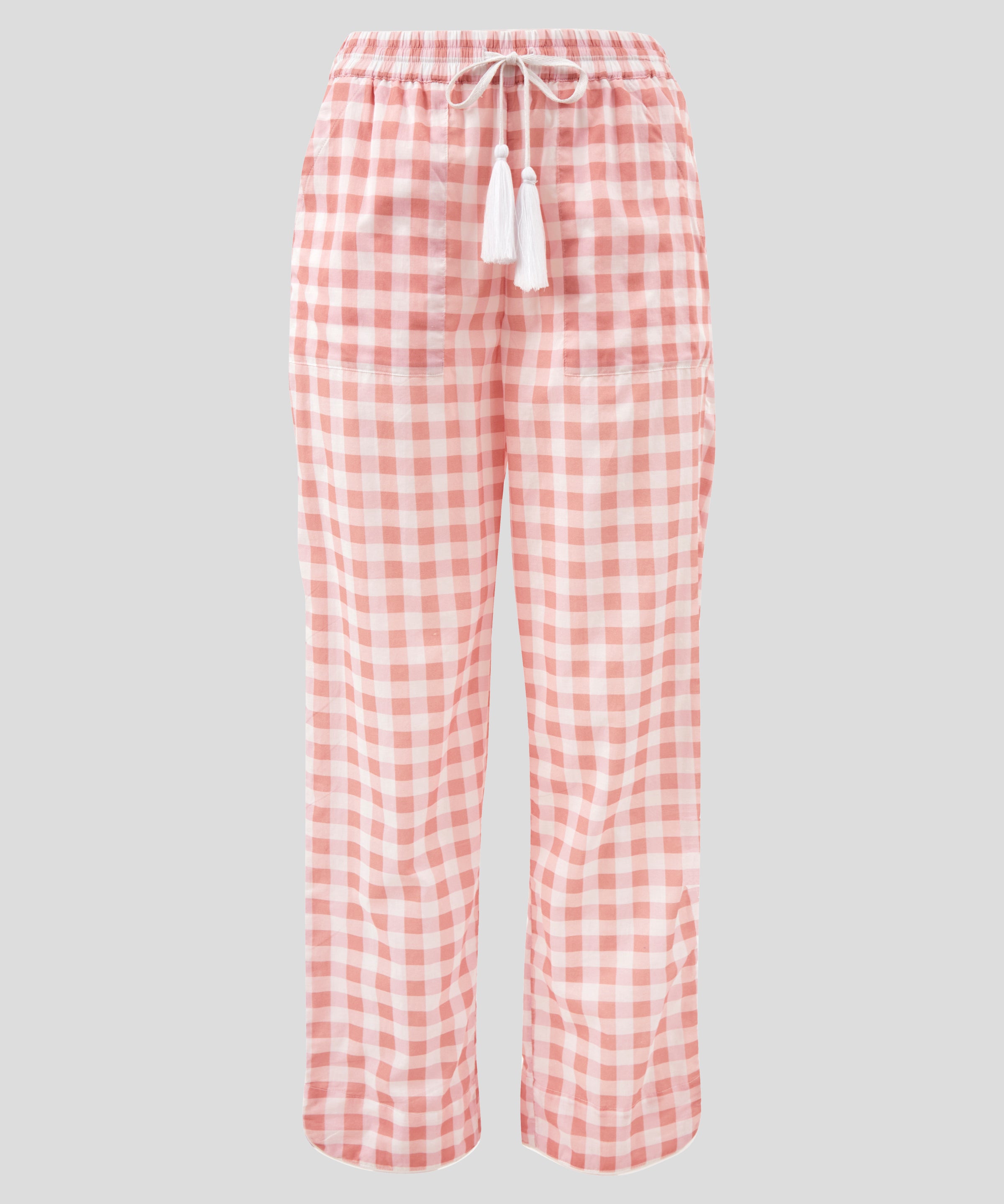 Molly PJ Pants | Pink Gingham-2