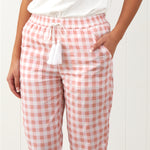 Molly PJ Pants | Pink Gingham-3