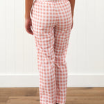Molly PJ Pants | Pink Gingham-4