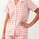 Molly PJ Shirt | Pink Gingham-3
