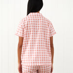 Molly PJ Shirt | Pink Gingham-4