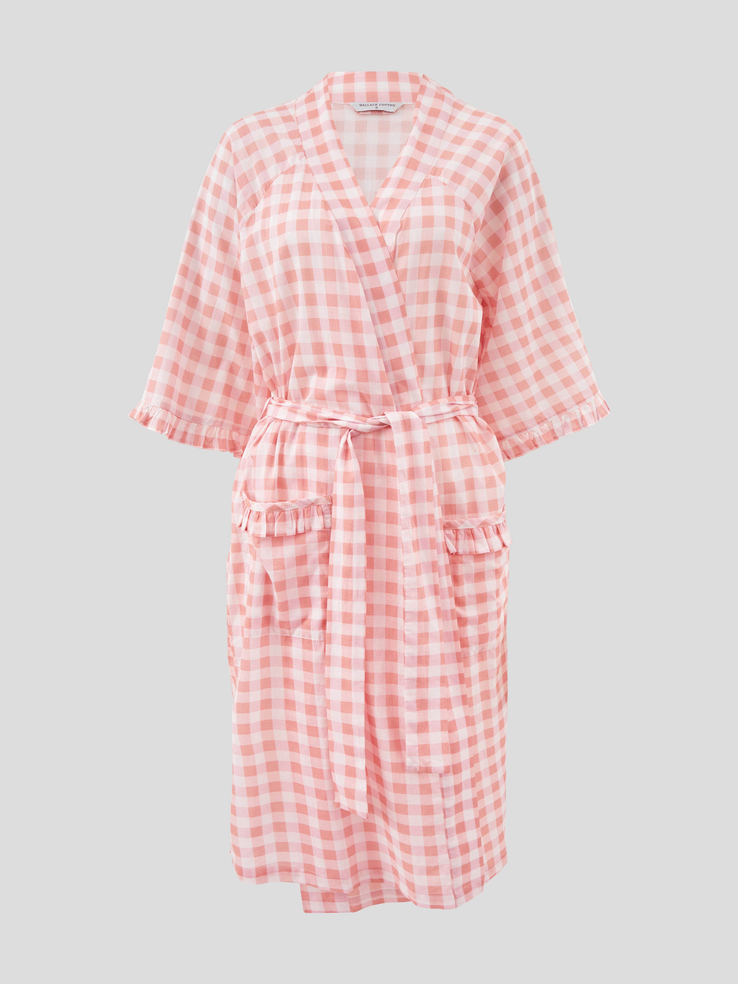 Molly Robe | Pink Gingham-2