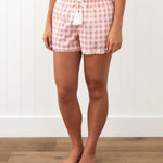 Molly Sleep Shorts | Pink Gingham-1