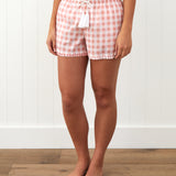 Molly Sleep Shorts | Pink Gingham-1