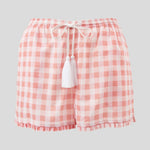 Molly Sleep Shorts | Pink Gingham-2