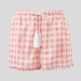 Molly Sleep Shorts | Pink Gingham-2
