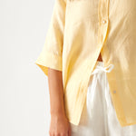Monaco Linen Shirt | Butter-2