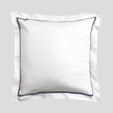 Monarch Accent European Pillowcase | Ink White-1