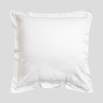 Monarch Accent European Pillowcase | Ink White-3