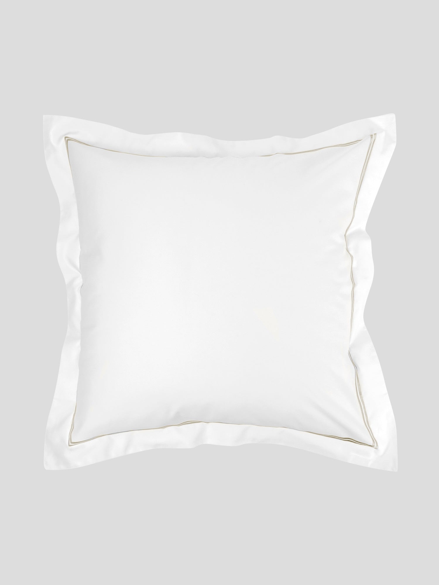 Monarch Accent European Pillowcase | Stone White-1