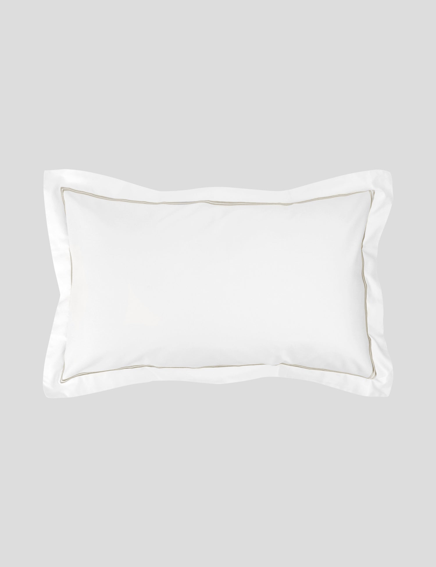 Monarch Accent Oxford Pillowcase Set | Stone White-1