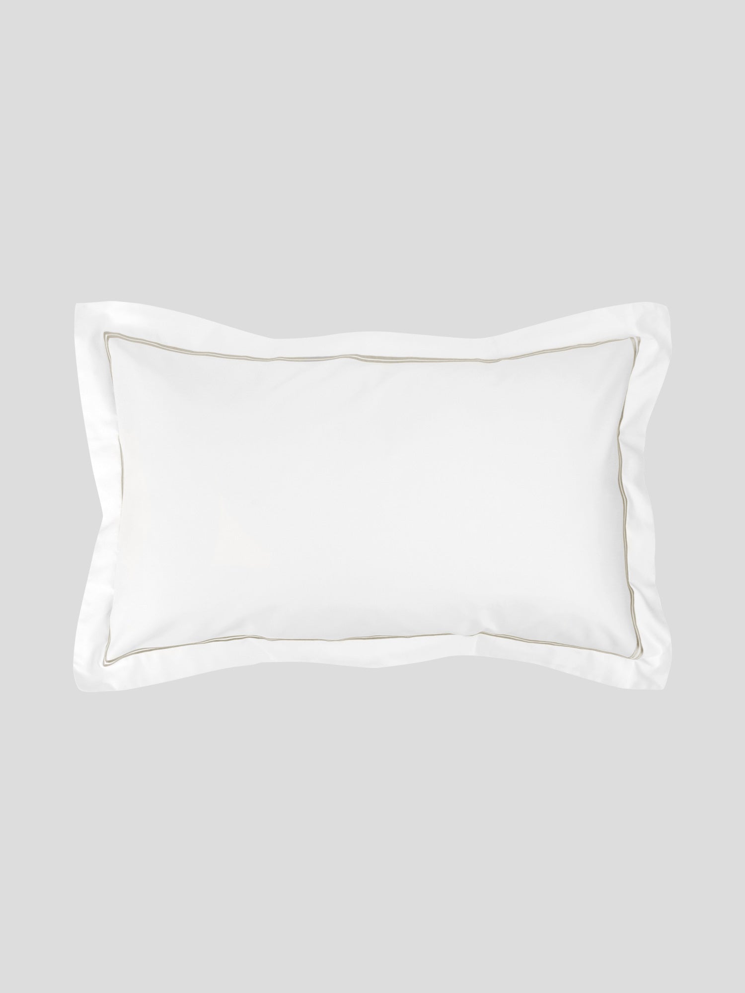 Monarch Accent Oxford Pillowcase Set | Stone White-1