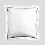 Monarch European Pillowcase | Black White-1